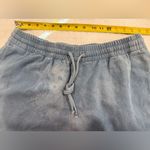 One Teaspoon Free People  Denim Boxer Shorts in Washed Blue Denim Photo 8