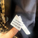 Rena Rowan for Saville Houndstooth Wool Blend Double Breasted Blazer Size 4 Photo 7