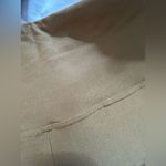 NEW Camel Vegan Leather Leggings High Waisted Pants Pleather Leggings M Tan Size M Photo 2