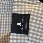 Jules & Leopold  tan Checkered elastic waist pull on Capri Pants Photo 7