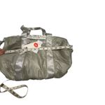 Wildfox  Argent Glitter Mesh Duffel Bag Gym Travel Weekend Bag TU/OS Photo 1