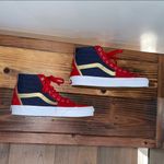 Vans Sk8-Hi Marvel Captain Marvel/ Wonder Woman Sneakers Men’s 6.5 Women’s 8 Photo 11
