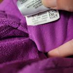 Columbia Women's Purple Diamond Quilt Glacial III Print 1/2 Zip Fleece Size XL Photo 7