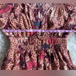 Ulla Johnson  Oni Silk Mini Dress in Garden Rose Floral Ruffled Size 10 Photo 7