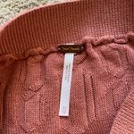 Free People  cable knit skirt mauve extra small Photo 2
