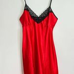 Linea Donatella  Robe/Chemise Set Crimson Red Size Medium Polyester Photo 6