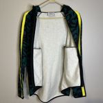 VEVO Active Zip Up Jacket Made In Egypt Womens Small Green Black Pockets Sporty Photo 12