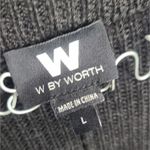 W By Worth  100% Wool Maxi V-Neck Dress Size Large Photo 2