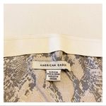 American Eagle  Snake Print Midi Straight Skirt Photo 3