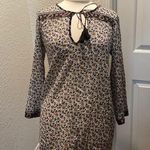 Soft Joie Daria Lightweight Tunic Top/Dress/Coverup Floral Tassels EUC Sz M Black Size M Photo 0