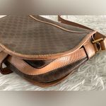 CELINE  Brown Macadam Crossbody Bag Handbag‎ Photo 8
