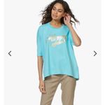 Zadig & Voltaire   spring happy glitter graphic crew top blue designer fall Photo 1