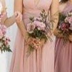 Blush Pink Bridesmaid Dress Size M Photo 5