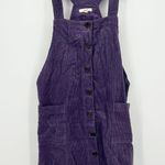 easel Los Angeles Corduroy Overall Mini Dress Photo 0