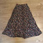 Source Unknown Vintage 90s Black Floral Button Down Skirt Women’s Size XS Photo 1
