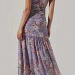 ASTR  The Label Kiana Floral Rucked Dress Size Medium Photo 4