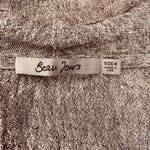 Beau Jours Dark Grey Linen Minimalist Open Cardigan Photo 7