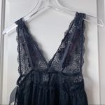 Seductivewear by Cinema Etoile Black Lace Teddy Lingerie Floral Embroidery NWT S Photo 10