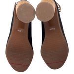 Miz Mooz EUC  Leather Salina Heeled Bootie Sandals Black Size 7 1/2 Photo 7