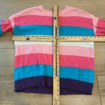 Lilly Pulitzer  Amala Sweater Striped Crew Neck Wool Blend Size M Photo 4