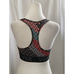 Victoria's Secret Women's VSX SPORT Sports Bra S Black Pink Geometric Photo 2
