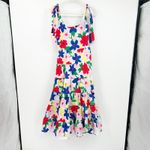 VICI Womens Summer Tropical Colorful Tie Shoulder Tiered Floral Maxi Dress XS Photo 8