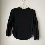 Dazey LA  Black Puff Sleeve Long Sleeve Tee S Photo 7