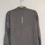 Nike  Running Gray Dri Fit Pacer 1/2 Zip Pullover Sz M Photo 9