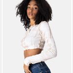 Adika Stitch Tie-Dye Crop Top Photo 1