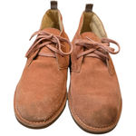 Mini Boden Pink Suede Lace Up Shoes Size 39 Photo 0