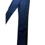 Lauren Ralph Lauren Regal Skinny Jeans Women's Size 8 Brown Side Stripe Denim Blue Photo 1