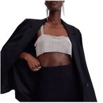 H&M  rhinestone crop top M/L Photo 0