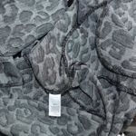 Andrew Marc ‎ leopard print black and white longline open front cardigan size S Photo 4