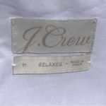 J.Crew NEW  White Cotton Shirt Dress M Relaxed Photo 6
