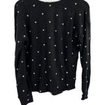 AQUA Slate Pajama Set All Over Hearts New Size Small Photo 2