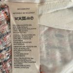 Anthropologie  Maeve PETITE Tweed Skirt Pink Blue Sporty Tux Y2K Stripe Size 10 Photo 4