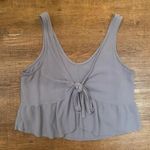 LA Hearts Tie Front Tank Top Photo 0