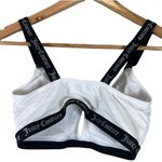 Juicy Couture Bralette Womens S White Logo Strap Keyhole Wireless Y2K Baddie Photo 1