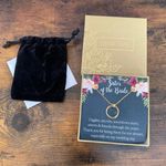 Sister of the Bride Necklace Gold Photo 1