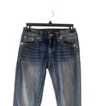 Miss Me  Women's‎ Size 25 Style M3103FA Western Embroidered Skinny Jeans Photo 2