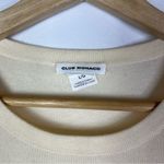 Club Monaco Cream Crewneck Pullover Wool Knit Sweater L Photo 3