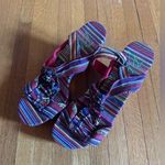 blowfish  Malibu Belize Blanket Wedges, Size 9 Photo 0