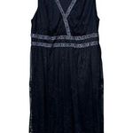 Marina Black Lace Dress Photo 0