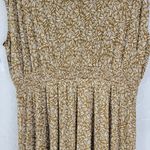 Old Navy  Dress XXL Tall Waist Defined Sleeveless Tie Shoulder Smocked Mesh NEW Photo 3