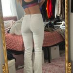 Edikted White Lace-Up Pants  Flare Photo 1
