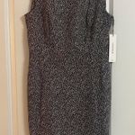 Calvin Klein NWT Black And White Knee Length Dress Photo 1