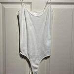 Super cute white tank bodysuit Size M Photo 0