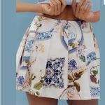 Anthropologie Maeve Printed Pleated Skort. Size 12. MSRP $128 Photo 2