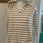 Paper Crane Paper Crane Anthropologie Women’s Pullover Hoodie Large Striped EUC! Photo 0