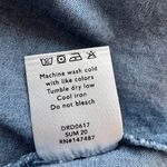 Draper James  Chambray Button Down Flounce Hem Shirt Dress Size 4 Photo 6